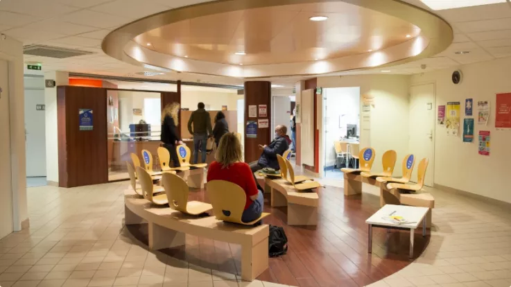 Centre hospitalier de Landerneau - Salle d'attente 